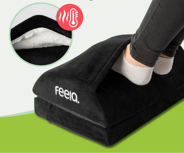 FEELA FEET – Ergonomisk fodstøtte med varme