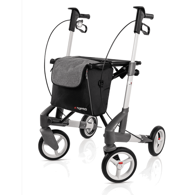 Black Week | Troja 5G Rollator – Elegant Design & Høj Funktionalitet - Seniorpleje - Udendørs rollator - topro - - -