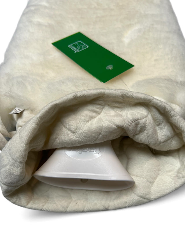 Blød og vamset varmedunk i ægte lyst lammeskind - 2 liter. Den perfekte julegave! - Seniorpleje - Varmedunk - Seniorpleje - SPL-QUO01 - KAI-31512 -