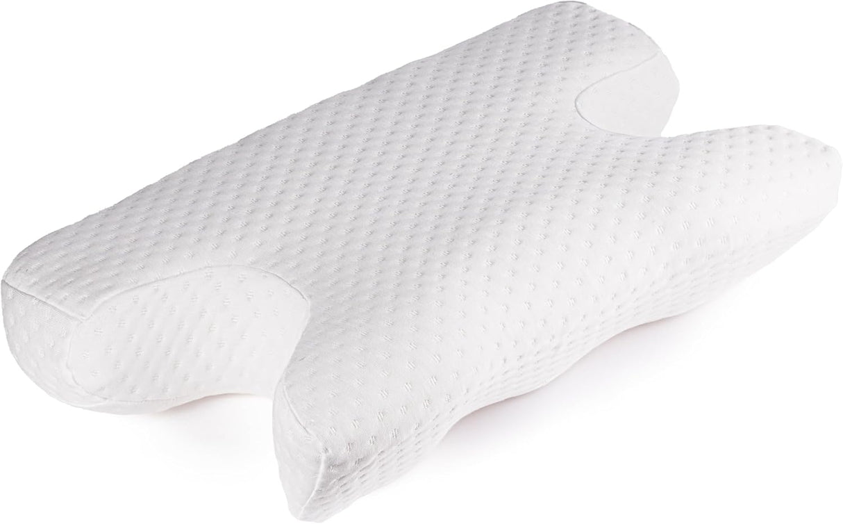 ”BUTTERFLY” CPAP Hovedpude – Ergonomisk pude mod tryksår & rynker - Seniorpleje - hovedpude til CPAP - Seniorpleje - LEPE-01 - -
