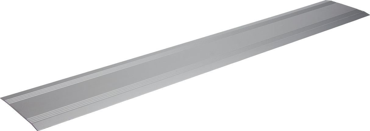 Dørskinne i aluminium, sølvfarvet (150 x1000m) - Super elegant løsning - Seniorpleje - Dørskinner - Mobilex - MBX - 308150 -
