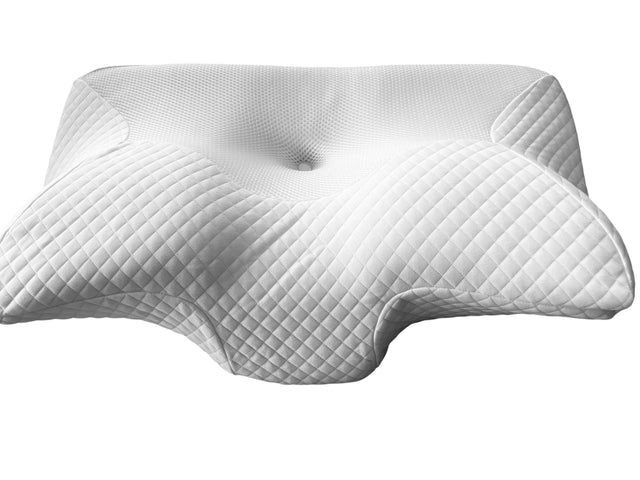 Elviros ergonomisk hovedpude til optimal sovekomfort - til dig der sover på maven/siden - Seniorpleje - Hovedpude - Seniorpleje - SPL - HOMC01 - Hvid standard -