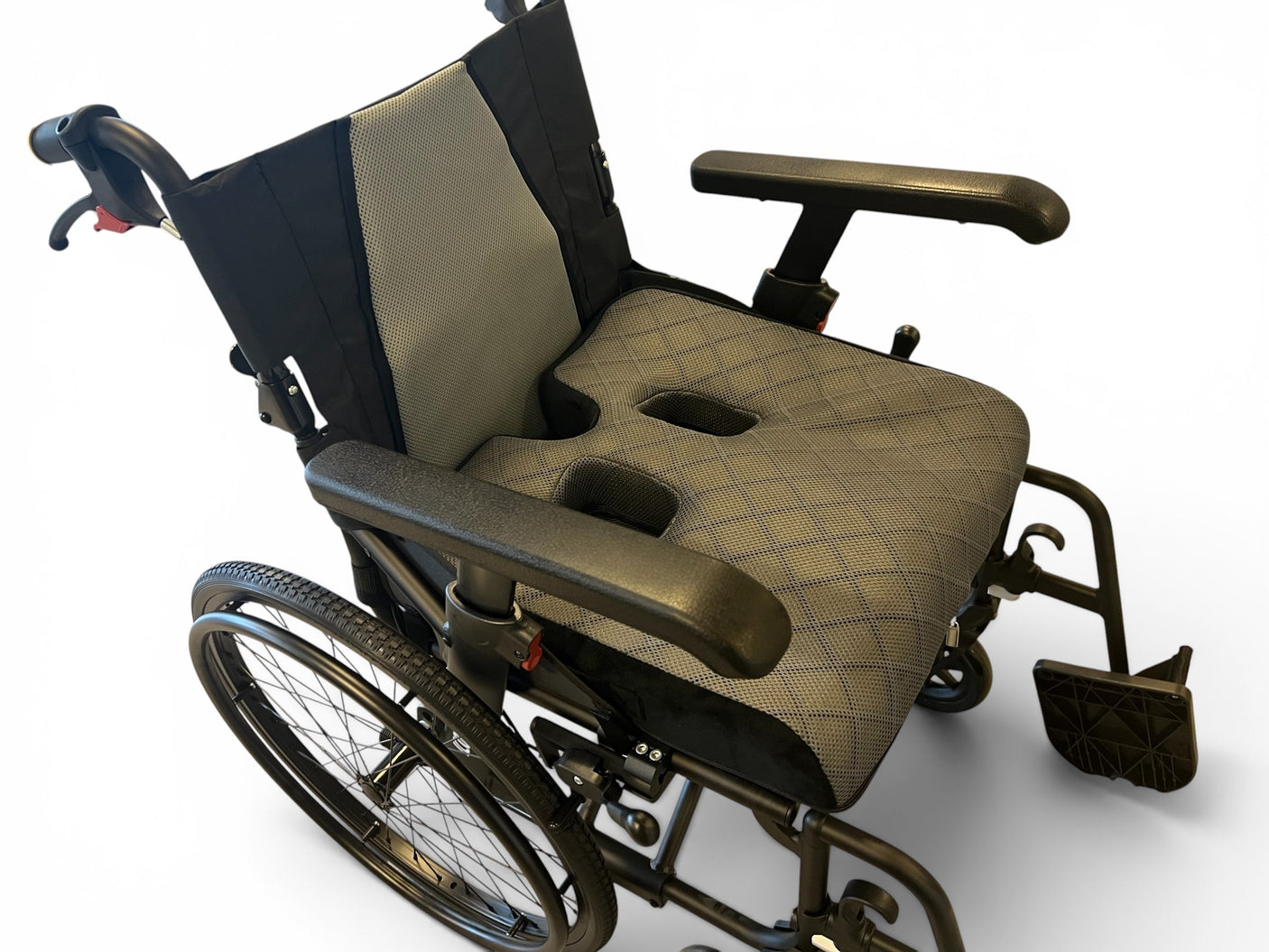 "ERGO - ELITE" Luksus ergonomisk kørestolspude – Blød komfort & trykaflastning - Seniorpleje - Kørestolspuder - Healthfix GmBh - SPL-Heal09 - -