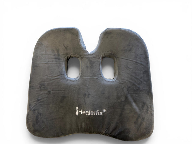 ErgoCurve – ergonomisk siddepude til skåleformede bilsæder - Seniorpleje - Halebenspuder - Healthfix GmBh - SPL-Heal08 - - Grå -