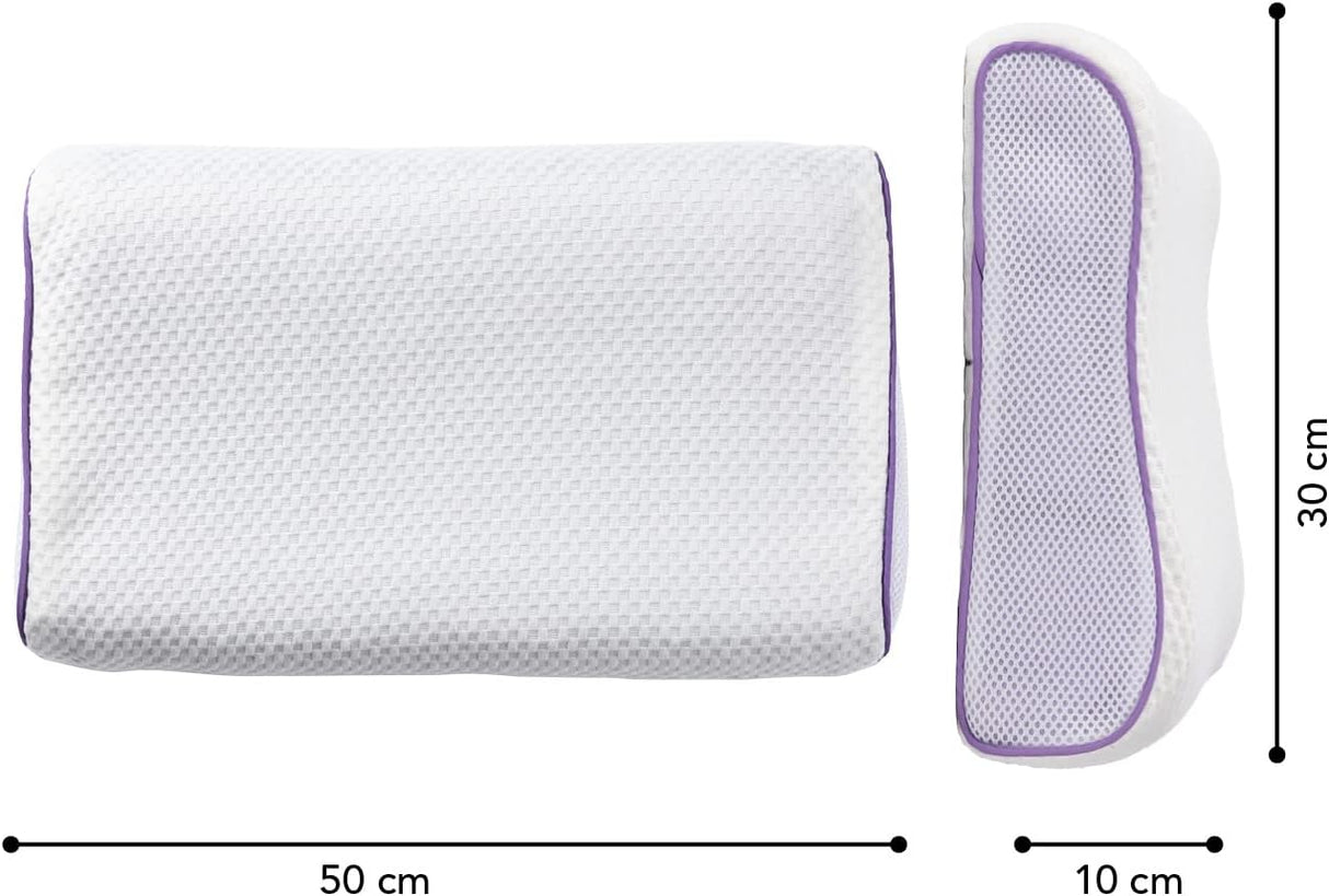”JELLY” Hovedpude – Kølende, blød & åndbar honningpude med ergonomisk nakkestøtte - Seniorpleje - Hovedpude - Seniorpleje - SPL - MAXX01 -