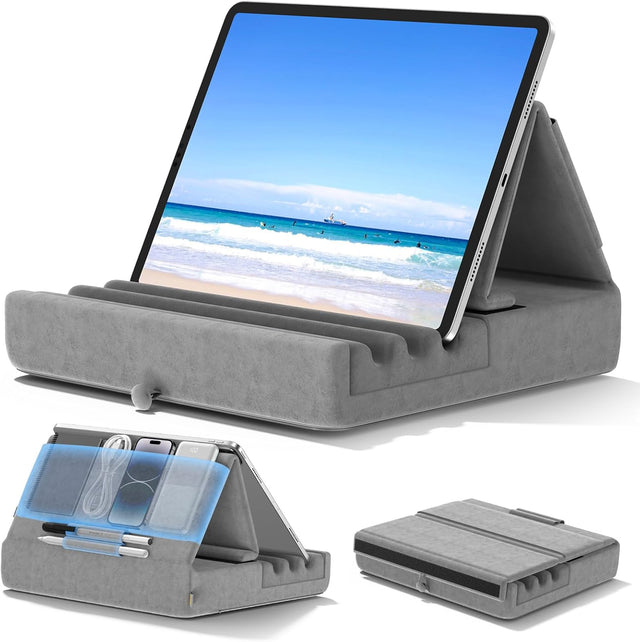 SOFT BOARD – Ergonomisk justerbart bord & blød støtte (passer til IPAD + bøger mm) - Seniorpleje - Computerbord - Seniorpleje - SPL-RYS01 - -
