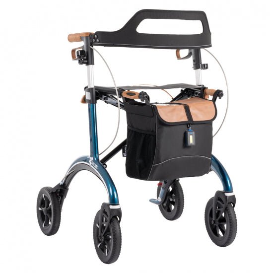 Sort LED - Lampe til SALJOL Rollator – Kraftigt lys. Bliv set i mørket! - Seniorpleje - tilbehør til rollator - Saljol - SAJ - 4058789013090 -