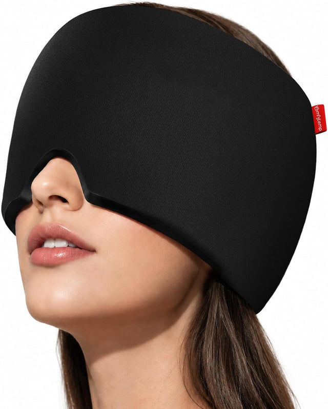 Soft and cooling gel mask – Comfort & relief in one