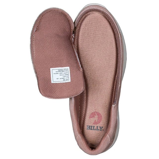 “BILLY - Beige Comfort”. Blød og smuk luksus ruskindssko med lynlås. Damemodel - Seniorpleje - Sko med lynlås - Seniorpleje - BW20101-260(36.5) - 36.5 - -
