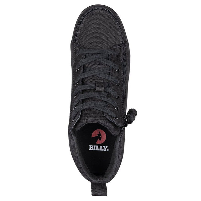 BILLY- “BLACK SNEAKER”- Klassisk, smart lynlåssko (Dame/Women, BRED model) - Seniorpleje - Sko med lynlås - Seniorpleje - BW22135-003(WDR36.5) - 36.5 BRED - -