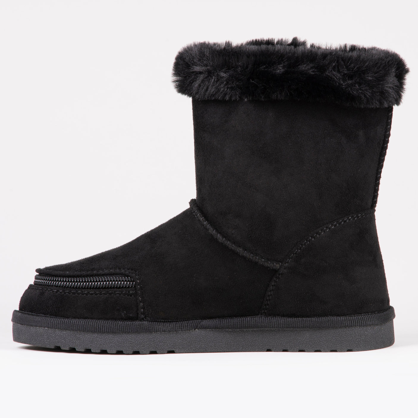 BILLY Cozy Boots: Bred vinterstøvle med lynlås - Ideel til brede fødder og skinner - Seniorpleje - lynlåssko - BILLY - BW22304-250-CAMEL37 - CAMEL -37 -