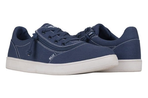 BILLY - Lynlåssko/ sneaker til sport og aktivitet. BRED model. Støddæmpende! Blå - Seniorpleje - Sko med lynlås - Seniorpleje - BM22128-410(WDR)41 - 41 - -