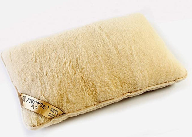 Blød & lækker hovedpude i Merino Uld - Temperaturregulerende & åndbar (40 x 80) - Seniorpleje - Hovedpude - Seniorpleje - SPL-MERW-01 - - -