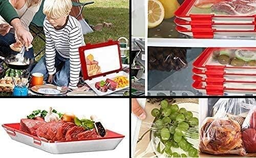 CLEVER TRAY - Smart bakke med genanvendelig folie. Mikroovn & Frostsikker ❄️ - Seniorpleje - Seniorpleje - SPLHOU-01 - - -