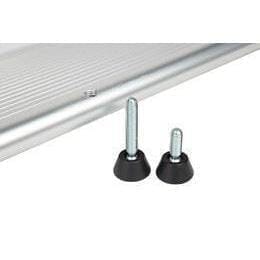 Dørtrinsrampe med smart skridsikker overflade. Højdejusterbar højde (3-7 cm), - Seniorpleje - Aluminiumsramper - Mobilex - MBX-DS2176 - - -
