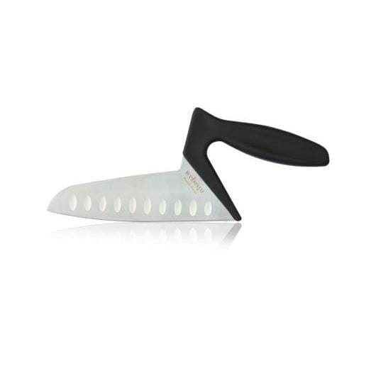 Ergonomisk Grøntsagskniv, soft touch. - Unikt luksus design. 4 farver. Køb her! - Seniorpleje - Ergonomiske køkkenknive - Webequ - WBQ-12001 - Sort - -