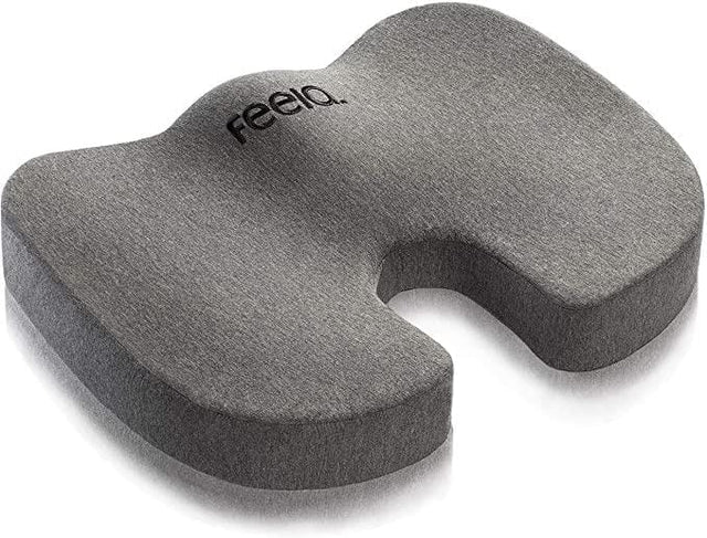 FEELA halebenspude - Siddepude til tungere brugere 80-130kg. Tykt memoryskum & gele - Seniorpleje - Halebenspude - Seniorpleje - Feela-01 - - -