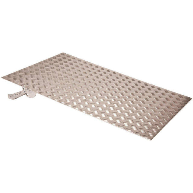 Højde-justerbar aluminiums rampe til terrassen. Flot og klassisk. 3 størrelser. - Seniorpleje - Aluminiumsramper - Mobilex - MBX-T80060 - 60 cm - -