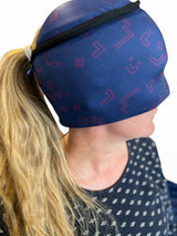 Cooling mask/hat - Reusable. For both cold and hot therapy. Adjustable.