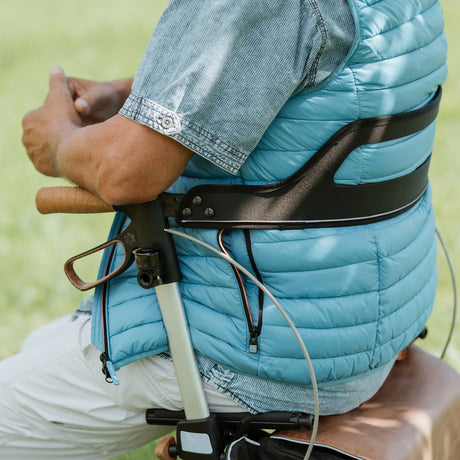 Saljol Aluminium-rollator – Rød (6,4 kg)