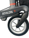 “ATHLON SL”, kulfiber rollator - Super lækker, smart og ultra let. Vejer kun 5,1 kg - Seniorpleje - Udendørs rollatorer - Rehasense - RHS-CRSGL600UP - Grå med bløde hjul -62 cm. -
