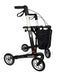 “ATHLON SL”, kulfiber rollator - Super lækker, smart og ultra let. Vejer kun 5,1 kg - Seniorpleje - Udendørs rollatorer - Rehasense - RHS-CRSGL600UP - Grå med bløde hjul -62 cm. -