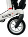 “ATHLON SL”, kulfiber rollator - Super lækker, smart og ultra let. Vejer kun 5,1 kg - Seniorpleje - Udendørs rollatorer - Rehasense - RHS-CRWHL600UP - Hvid med bløde hjul -62 cm. -