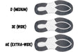 BILLY Limitless Herresko – Ekstra bred & åndbar Sneakers (Grå) - Seniorpleje - Sko & støvler med lynlås - BILLY - BM25179-010(XDR41) -  - 41 (EKSTRA BRED) - 