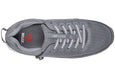 BILLY Limitless Herresko – Ekstra bred & åndbar Sneakers (Grå) - Seniorpleje - Sko & støvler med lynlås - BILLY - BM25179-010(XDR41) -  - 41 (EKSTRA BRED) - 
