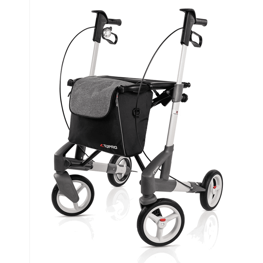 Black Week | Troja 5G Rollator – Elegant Design & Høj Funktionalitet - Seniorpleje - Udendørs rollator - topro -  -  - 