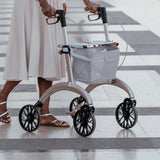 Carbon rollator i kulfiber – ultralet, 4,4 kg | Seniorpleje