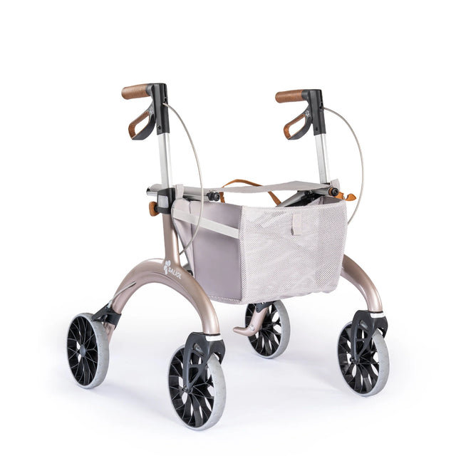 Carbon rollator i kulfiber – ultralet, 4,4 kg | Seniorpleje