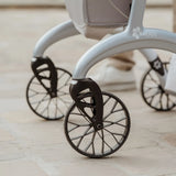 Carbon rollator i kulfiber – ultralet, 4,4 kg | Seniorpleje