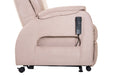 “CLUB2” - Luksus elevations lænestol (daybed). Fås i 2 farver & 2 forskellige typer blødhed - Seniorpleje - Lænestole - Saljol - SALJOL-602055 - Mørkebrun / beige - -