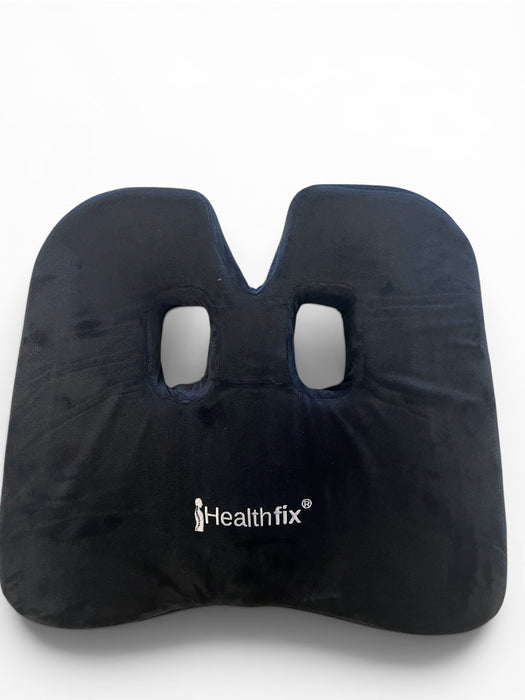 ErgoCurve – ergonomisk siddepude til skåleformede bilsæder - Seniorpleje - Halebenspuder - Healthfix GmBh - SPL-Heal07 -  - Sort - 