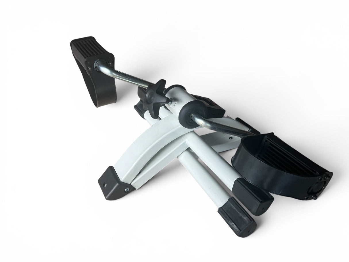 Foldbar digital pedaltræner 2,3 kg. Smart, ultra let og enkel at bruge. HVID - Seniorpleje - Pedaltrænere - MOBIAK - MOK-0803156 -  - 