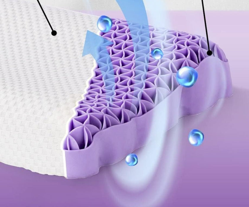 ”JELLY” Hovedpude – Kølende, blød & åndbar honningpude med ergonomisk nakkestøtte - Seniorpleje - Hovedpude - Seniorpleje - SPL - MAXX01 - 