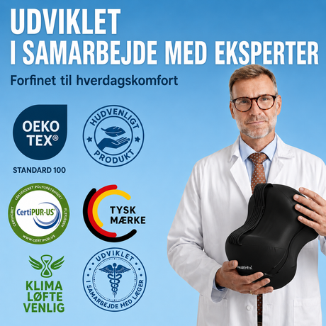 Side-Sleeper Justerbar Knæpude til Sidesovere