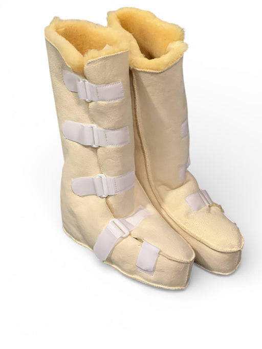 Lammestøvle - Super varm og blød. Lang model med 4 velkrobånd - Seniorpleje - Støvler - Kaiser - KAI-902536 -  - Størrelse 36 - 37 - 