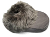 Luksus fodvarmer i det blødeste lammeskind. Flere varianter. Max forkælelse! - Seniorpleje - Fodvarmer i lammeskind - Orgaterm - KAI-63005 -  - Grå/antrazit - 