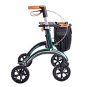 Luksus” kulfiber rollator -unikt tysk design og ultra letvægtsrollator. - Seniorpleje - Udendørs rollatorer - Saljol - SAJ-602024 - Midnats Blå - -