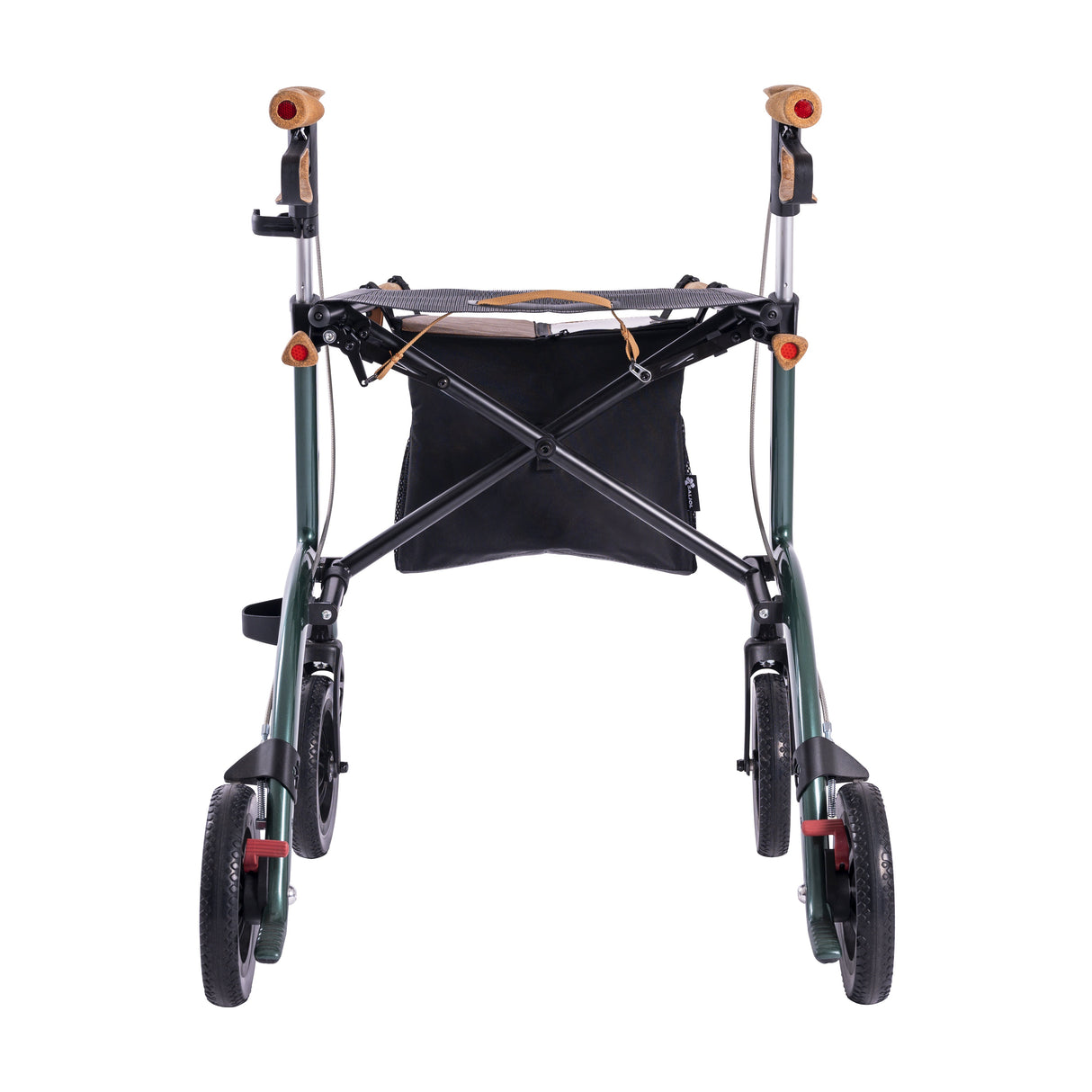 Luksus” kulfiber rollator -unikt tysk design og ultra letvægtsrollator. - Seniorpleje - Udendørs rollatorer - Saljol - - Sølv - -