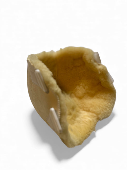 Medicinsk lammeskind hælbeskytter - Åndbar, allergivenlig og tryksårs forebyggend. 1 styk. - Seniorpleje - Beklædning - Orgaterm - OGT-201005 -  - 