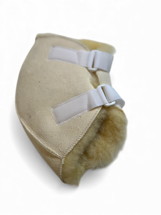 Medicinsk lammeskind hælbeskytter - Åndbar, allergivenlig og tryksårs forebyggend. 1 styk. - Seniorpleje - Beklædning - Orgaterm - OGT-201005 -  - 