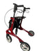 PEGASUS Kulfiber rollator- Ultra let, luksuriøs & skandinavisk design. Vejer kun 6,6 kg - Seniorpleje - Udendørs rollatorer - Seniorpleje - TOPR-125001 - RØD - -