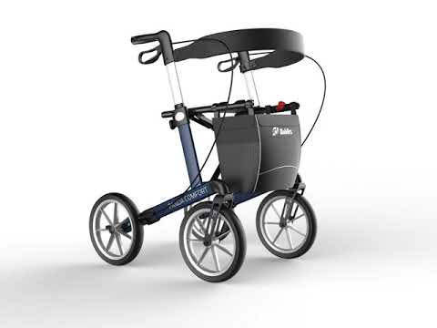 Panda Comfort rollator - Luksus rollator til eventyr og ujævnt terræn" NYHED!