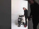 “ROLLO-SAFE bremserollator”. Letvægtsrollator med unikt bremsesystem. UNIK