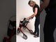 “ATHLON SL”, kulfiber rollator - Super lækker og ultra let. Vejer kun 5,1 kg. Bløde soft hjul.