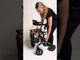 SALJOL "Luksus” kulfiber rollator -unikt tysk design og ultra letvægtsrollator. Kun 5,8 kg