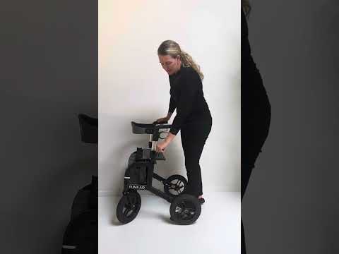 “OFFROAD” Puma Air Rollator - Solid, smart & stabil . 9,8 kg